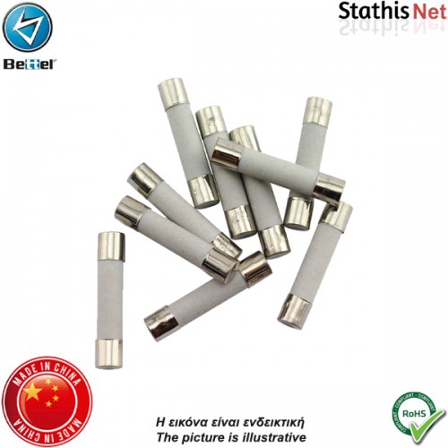 Ασφάλεια κεραμική 5x20mm ταχείας 0.25Α 523 Better