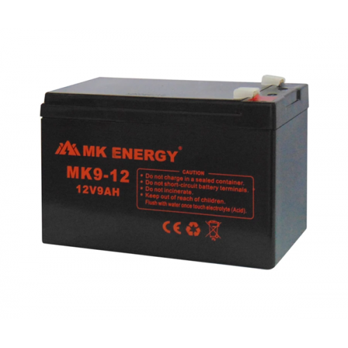 Μπαταρία 12V 9.0Ah μολύβδου UPS (6.4mm) MK9.0-12 MKE