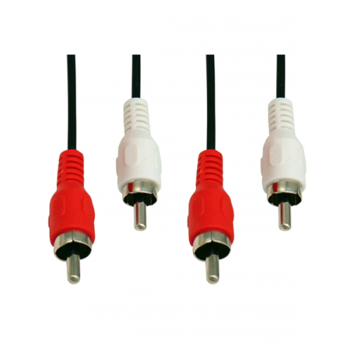 Καλώδιο 2 x RCA αρσενικά -> 2 x RCA αρσενικά 3m OD2.8 T1902-052 VIC BAG OWI