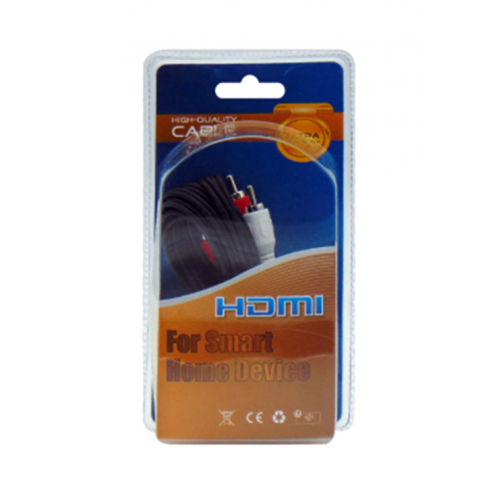 Καλώδιο 2 x RCA αρσενικά -> 2 x RCA αρσενικά 3m OD2.8 T1902-052 VIC BAG OWI