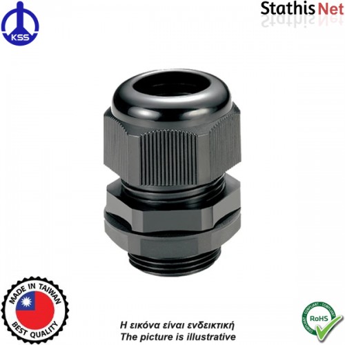 Στυπιοθλίπτης IP68 EG-21 μαύρος KSS