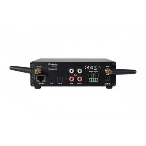 Ενισχυτής ήχου Streamer 2x60w 24V DC WiFi/LAN/Bluetooth/USB/Οπτική/RCA 103.128UK Adastra