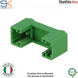 Ασφαλειοθήκη τυπωμένου PCB 5x20mm 10A PTF/75 πράσινη Stelvio Kontek