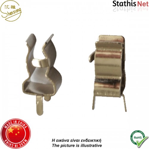Clip ασφαλειοθήκης τυπωμένου PCB 10A S1050 Shenxiong