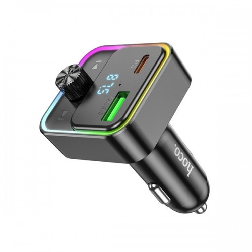Car FM transmitter αυτοκινήτου με Bluetooth/USB Type-C/USB Type-A HC-E81 Hoco