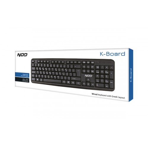 Πληκτρολόγιο H/Y ενσύρματο K-Board NOD