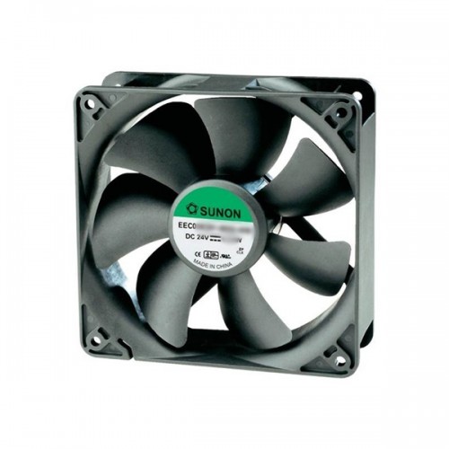 Ανεμιστήρας 24V DC 120x120x38mm 5,4W ρουλεμάν καλωδίου EEC0382B2 Sunon