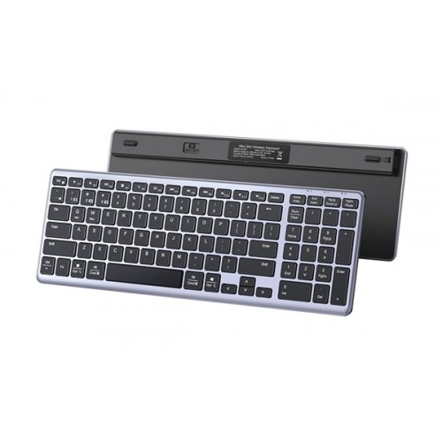 Πληκτρολόγιο H/Y ασύρματo Bluetooth 5.0 & 2.4 GHz γκρι MV-KB001 KU005 Ugreen