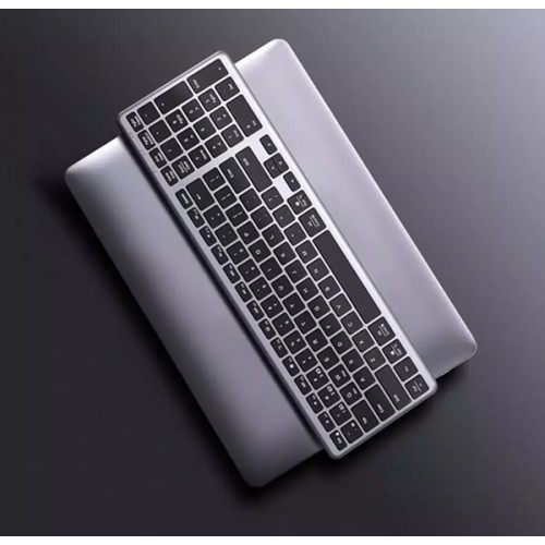 Πληκτρολόγιο H/Y ασύρματo Bluetooth 5.0 & 2.4 GHz γκρι MV-KB001 KU005 Ugreen