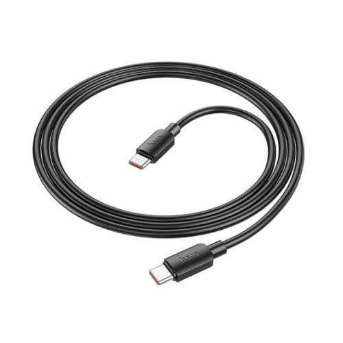 Καλώδιο φόρτισης & συγχρονισμού USB Type C -> Type C 1m 100W 3A full speed μαύρο X96 Hoco