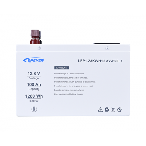 Μπαταρία Λιθίου 12V 100Ah 1.28kWh EP-LFP12100 Epever
