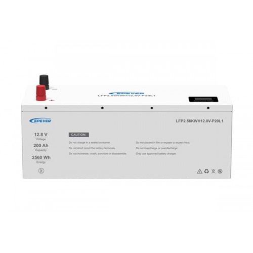 Μπαταρία Λιθίου 12V 200Ah 2.56kWh EP-LFP12200 Epever