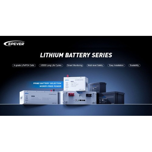 Μπαταρία Λιθίου 12V 200Ah 2.56kWh EP-LFP12200 Epever