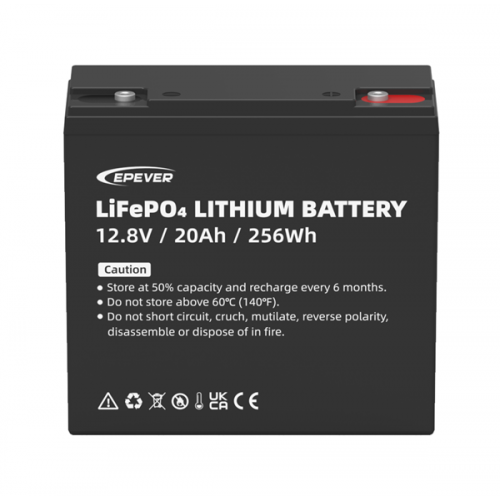 Μπαταρία Λιθίου 12V 20Ah 0.256kWh EP-LFP1220 Epever