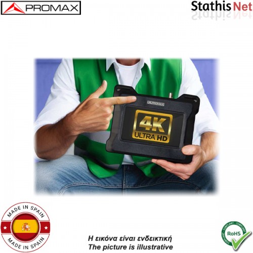 Πεδιόμετρο και αναλυτής φάσματος 4K TV Explorer NG PROMAX
