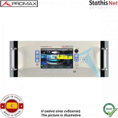Πεδιόμετρο και αναλυτής φάσματος RANGERNeo Rack+ PROMAX