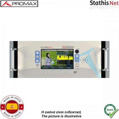Πεδιόμετρο και αναλυτής φάσματος RANGER Neo 3 Rack PROMAX Πεδιόμετρο και αναλυτής φάσματος RANGER Neo 3 Rack PROMAX