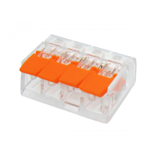 Κλέμα ταχείας σύνδεσης 4Pin 4mm² PCT-414 HNM Κλέμα ταχείας σύνδεσης 4Pin 4mm² PCT-414 HNM