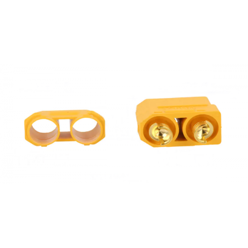 Κονέκτορας DC θηλυκός 2pin 40A καλωδίου XT90H-F Amass