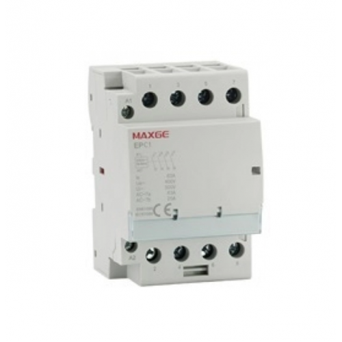 Relay φορτίου ράγας 4P 2NO 26kW 40A 230V AC EPC1 MAXGE