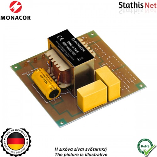 Crossover 2 δρόμων 8Ω 600W DNL-1245 MONACOR