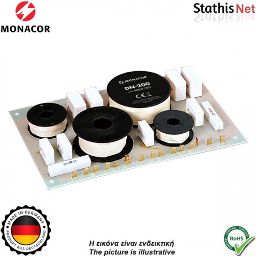 Crossover 3 δρόμων 8Ω 400W DN-200 MONACOR
