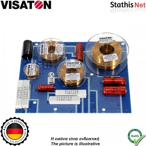 Crossover 3 δρόμων 4Ω 180W HW3/130NG 5413 VISATON Crossover 3 δρόμων 4Ω 180W HW3/130NG 5413 VISATON