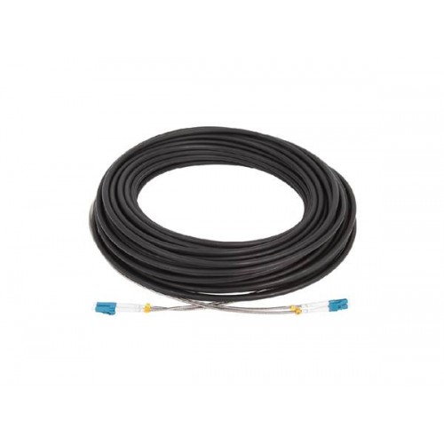 Καλώδιο patch οπτικής ίνας εξωτερικού χώρου θωρακισμένο LC/UPC-LC/UPC 50m SM G657A2 Duplex Cyberteam