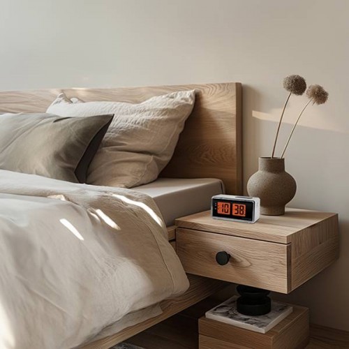 Ρολόι ψηφιακό -  ξυπνητήρι με retro flip design και οθόνη LCD 221-0416 Life