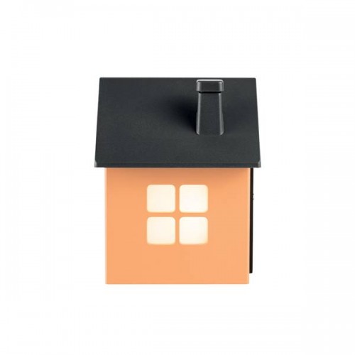 Ρολόι ψηφιακό -  ξυπνητήρι σπιτάκι με φωτάκι νυκτός και οθόνη LED 221-0453 Life