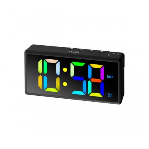 Ρολόι ψηφιακό -  ξυπνητήρι με οθόνη LED EC 886 Trevi