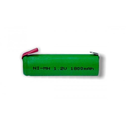 Μπαταρία 1 pc x 1.2V AA 1.2V 1800mAh Ni-Mh με λαμάκια 0177