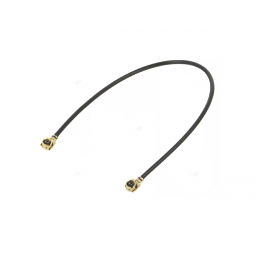 Καλώδιο ομοαξονικό IPEX MHF1 αρσενικό -> IPEX MHF1 αρσενικό γωνιακό 0.1m μαύρο IPEX-IPEX-100 ONTECK