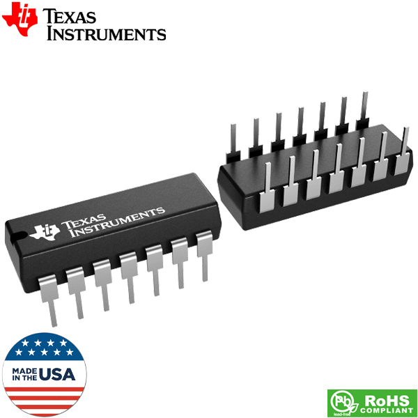 IC operational amplifier LM224N DIP14 Texas Instruments IC operational amplifier LM224N DIP14 Texas Instruments