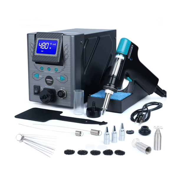 Σταθμός αποκόλλησης με πιστόλι αναρρόφησης 90W ψηφιακός YH-948D-I YiHua Σταθμός αποκόλλησης με πιστόλι αναρρόφησης 90W ψηφιακός YH-948D-I YiHua