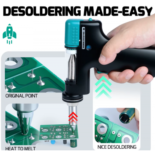 Σταθμός αποκόλλησης με πιστόλι αναρρόφησης 90W ψηφιακός YH-948D-I YiHua Σταθμός αποκόλλησης με πιστόλι αναρρόφησης 90W ψηφιακός YH-948D-I YiHua