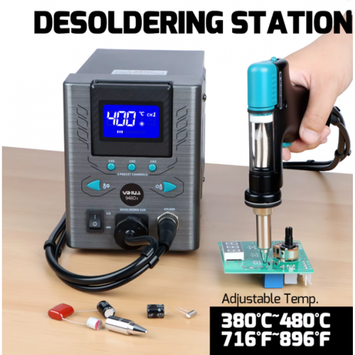 Σταθμός αποκόλλησης με πιστόλι αναρρόφησης 90W ψηφιακός YH-948D-I YiHua Σταθμός αποκόλλησης με πιστόλι αναρρόφησης 90W ψηφιακός YH-948D-I YiHua