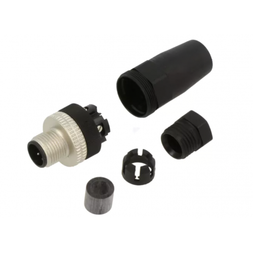 Κονέκτορας M12 αρσενικός 4-pin ευθύς IP67 ZCC12MDM40B Telemecanique Sensors
