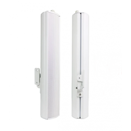 Ηχοστήλη αλουμινίου επαγγελματική 40W 100V/8Ω IP66 EN54-24 λευκή CLSK-40CEN CMX AUDIO