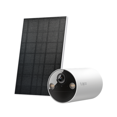 Κάμερα bullet εξωτερικού χώρου IP65 Wi-Fi 2.4GHz 2K 3MP μπαταρίας & ηλιακό πάνελ Tapo C410 KIT TP-Link