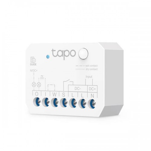 Διακόπτης Smart WiFi module 100-240V χωνευτός 16A μετρητής ενέργειας & dry contact Matter Tapo S110E TP-Link