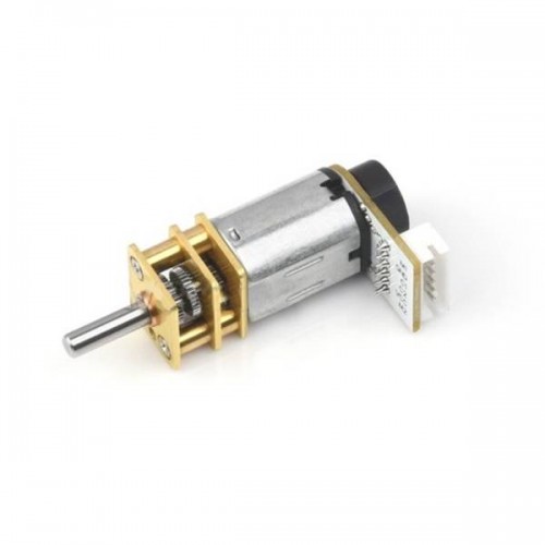 Μοτέρ μειωτήρα DC 6V 200RPM με encoder N20 μεταλλικά γρανάζια