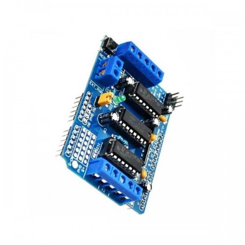 Οδηγός κινητήρων Shield 4-channel 4.5-36V 0.6A για Arduino L293D OEM