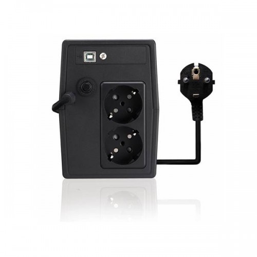 UPS Line Interactive 1200VA 840W τροποποιημένου ημιτόνου 2x schuko Era Plus 1200 Tecnoware