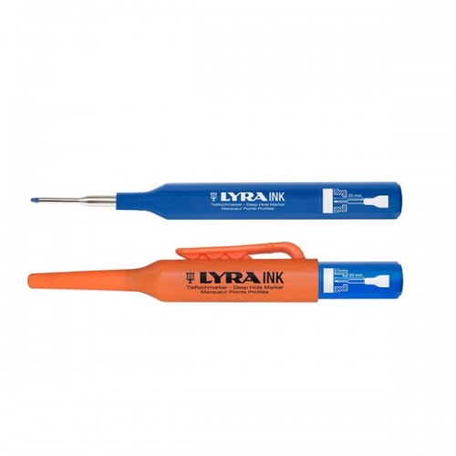 Μαρκαδόρος μακρία μύτη 35mm μπλε 4480051 Lyra ΙΝΚ