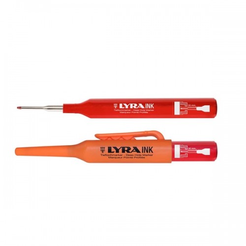 Μαρκαδόρος μακρία μύτη 35mm κόκκινο 4480017 Lyra ΙΝΚ