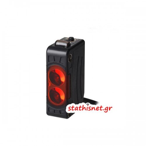 Φωτοκύτταρο miniature παραλληλόγραμμα με αυτοανάκλαση PNP 300m 12-24V DC BJ300-DDT-P Autonics