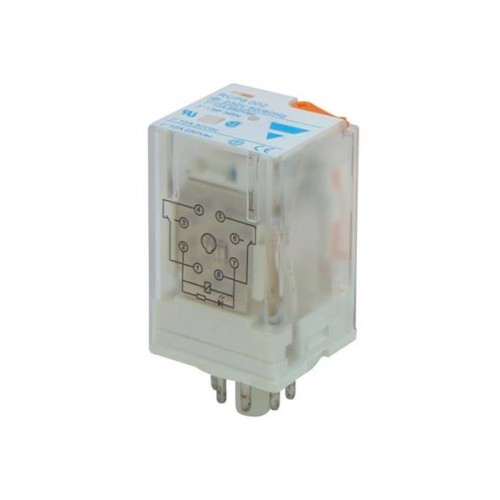 Relay 230V AC 10A  8Pins τύπου λυχνίας led test RCP RGN