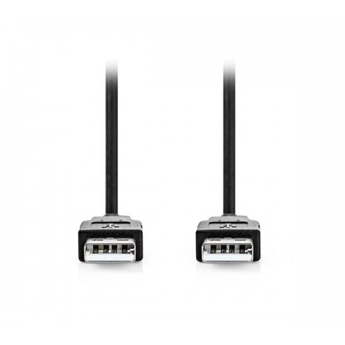 Καλώδιο USB 2.0 high-speed A αρσενικό -> USB A αρσενικό 5m μαύρο CCGL60000BK50 Nedis