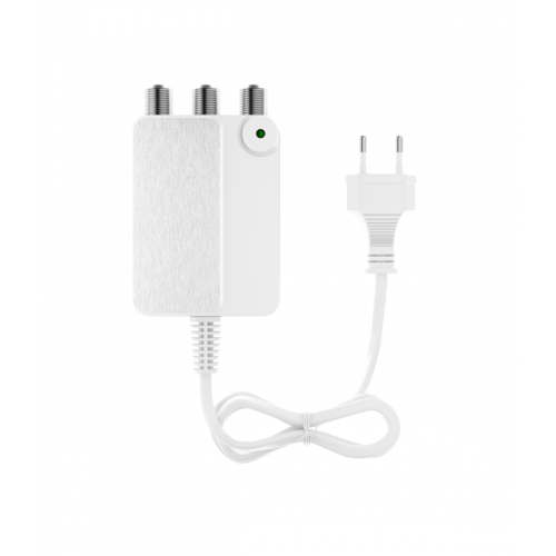 Κεραία UHF εσωτερική/εξωτερική τηλεόρασης με ενισχυτή 28dB DVB-T/T2 4G/5G LTE INEX-610AMP Commander